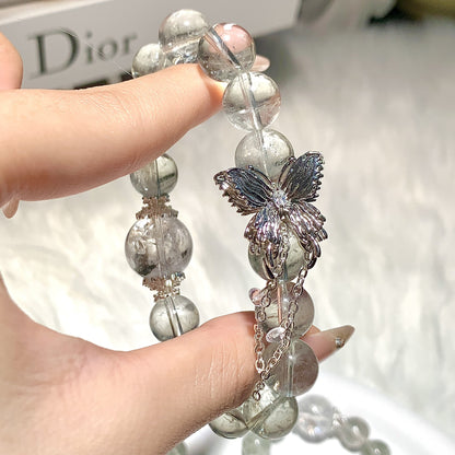 Enchanting Crystal Butterfly Bracelet