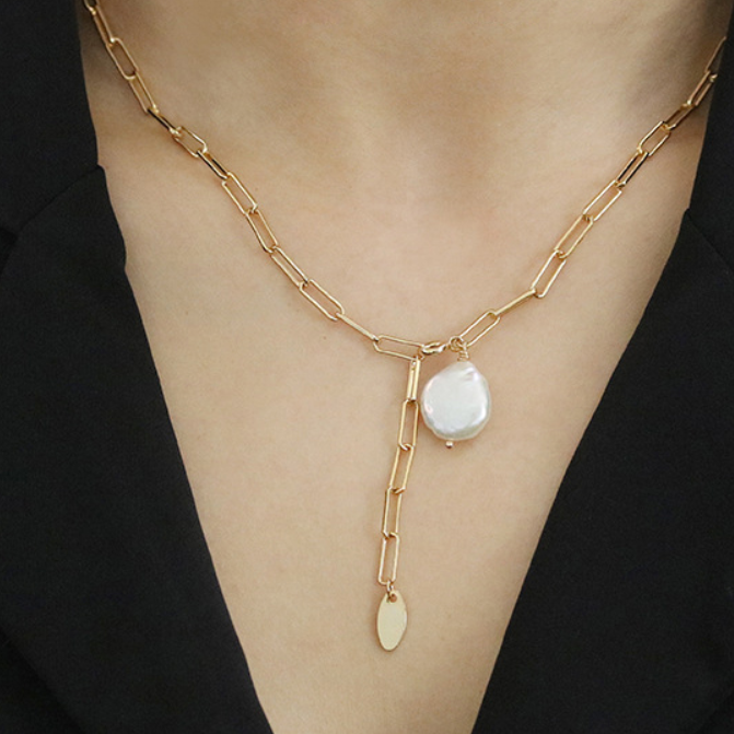 Radiant Pearl Elegance Necklace