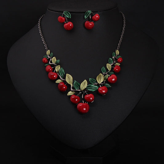 Cherry Blossom Jewelry Set