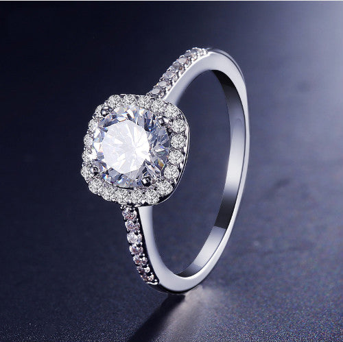 Luxury Silver Wedding Rings