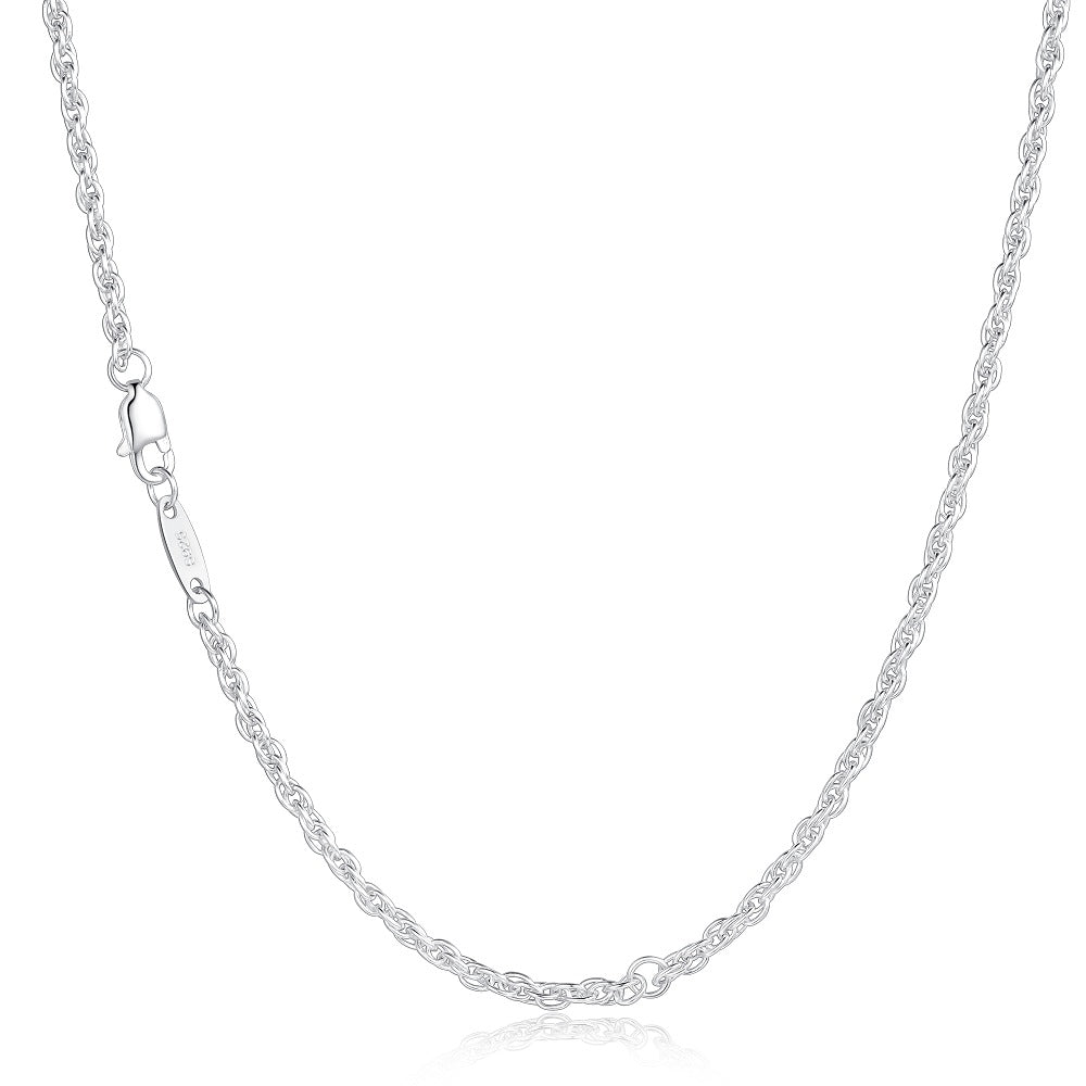 Radiant Glow Sterling Silver Necklace