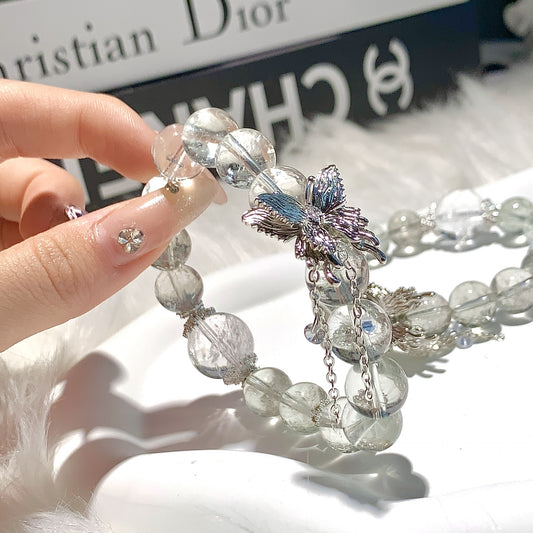 Enchanting Crystal Butterfly Bracelet