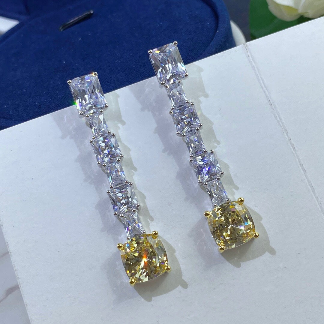 Sunshine Glow Diamond Earrings