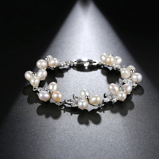 Enchanté Pearl Blossom Bracelet