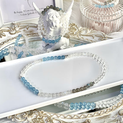 Celestial Blue Wrap Bracelet